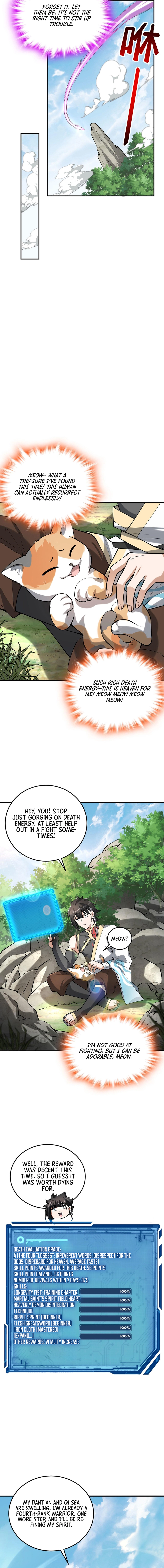 The more I die, the more invincible I become Chapter 28 - page 9