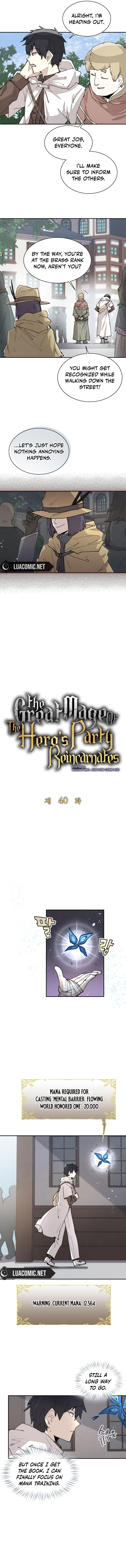 The Great Mage of the Hero’s Party Reincarnates Chapter 40 - page 4