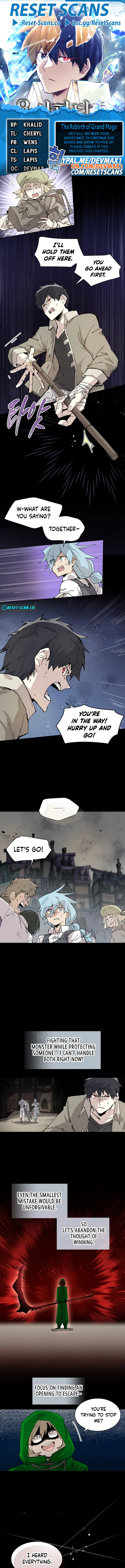 The Great Mage of the Hero’s Party Reincarnates Chapter 73 - page 1