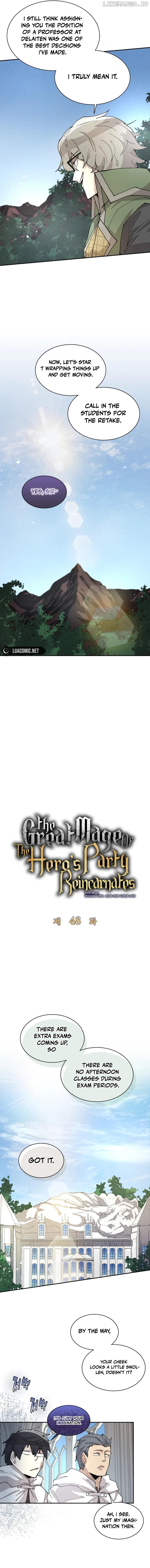 The Great Mage of the Hero’s Party Reincarnates Chapter 48 - page 4