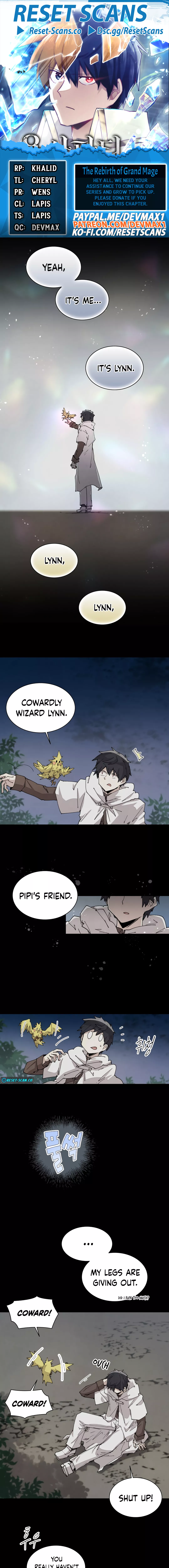 The Great Mage of the Hero’s Party Reincarnates Chapter 61 - page 1