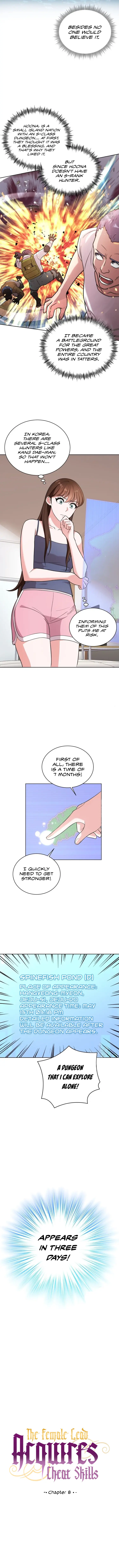 The Female Lead Acquires Cheat Skills Chapter 8 - page 7