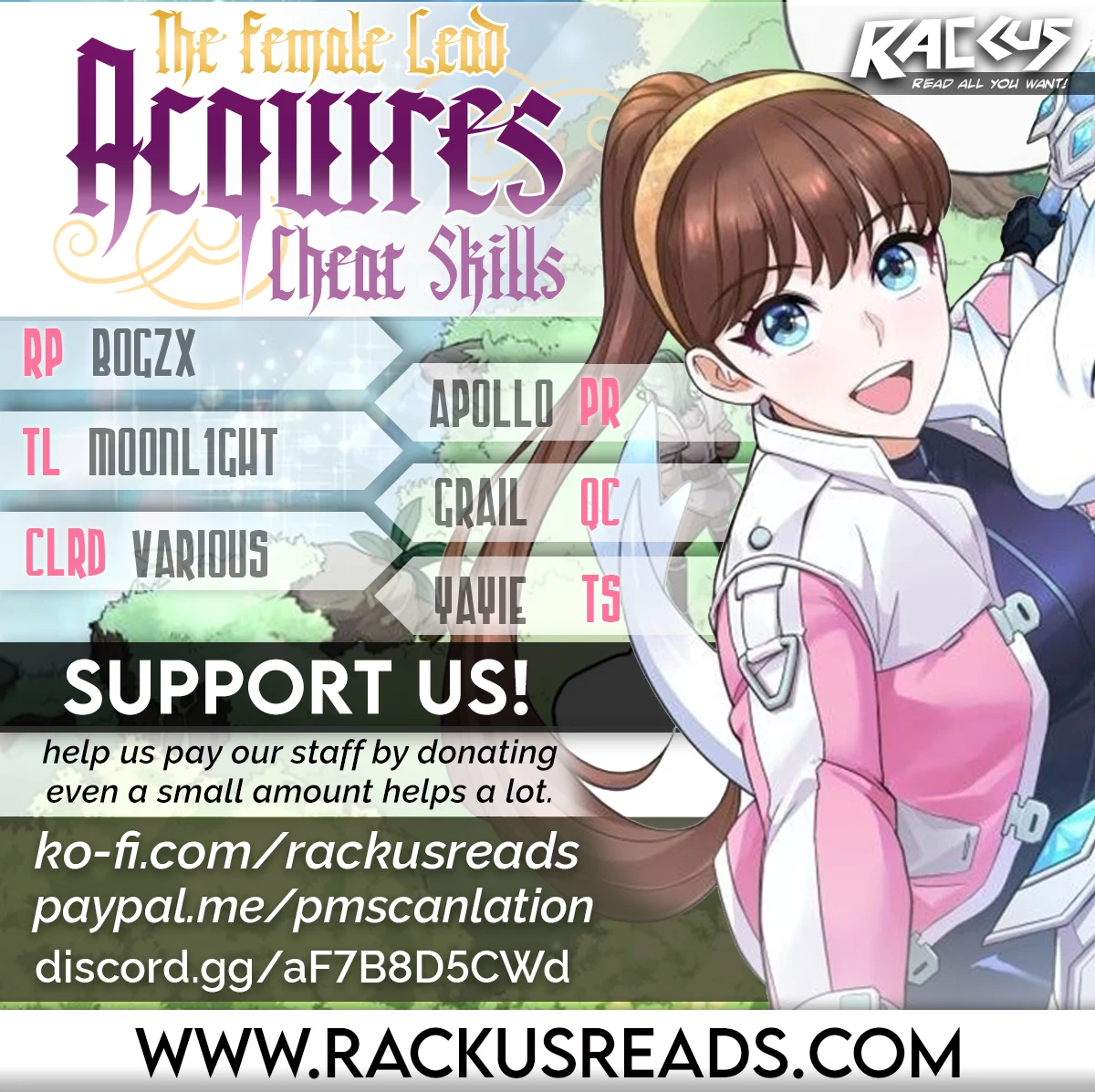 The Female Lead Acquires Cheat Skills Chapter 20 - page 1