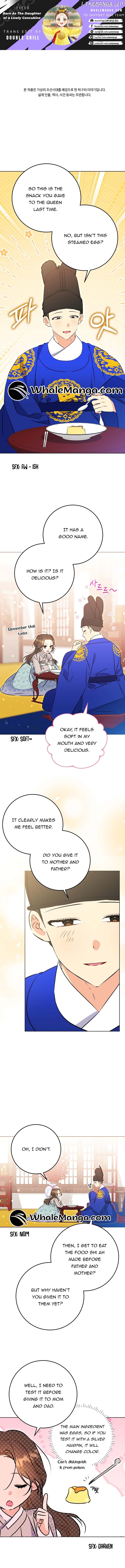 Born As The Daughter of a Lowly Concubine Chapter 27 - page 1