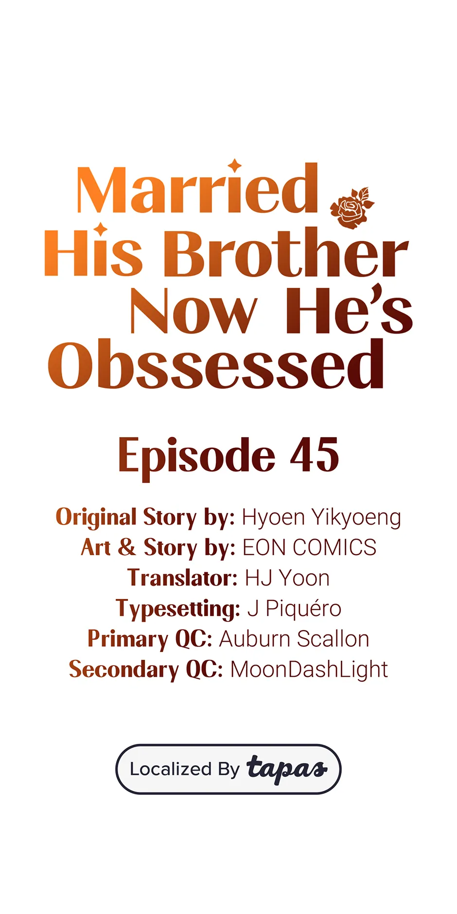 Married His Brother and Now He's Obsessed Chapter 45 - page 1