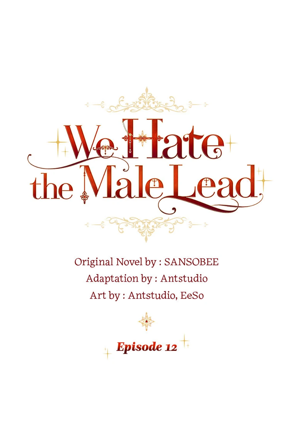 We Hate the Male Lead Chapter 12 - page 1