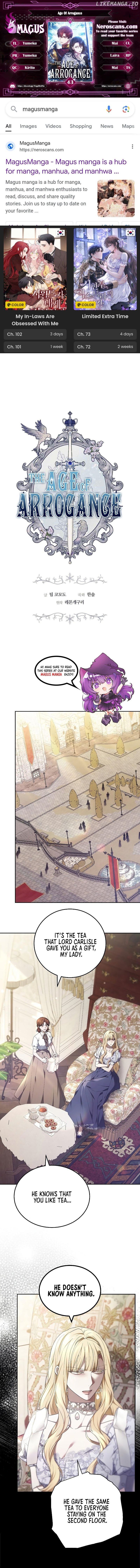 City of Arrogance Chapter 43 - page 1