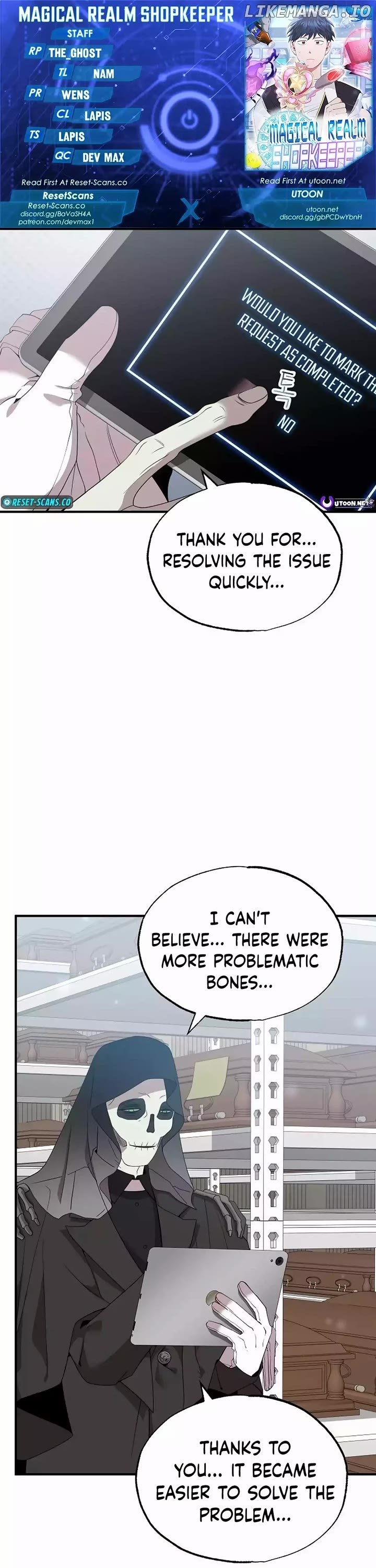 Magical Realm Shopkeeper Chapter 35 - page 1