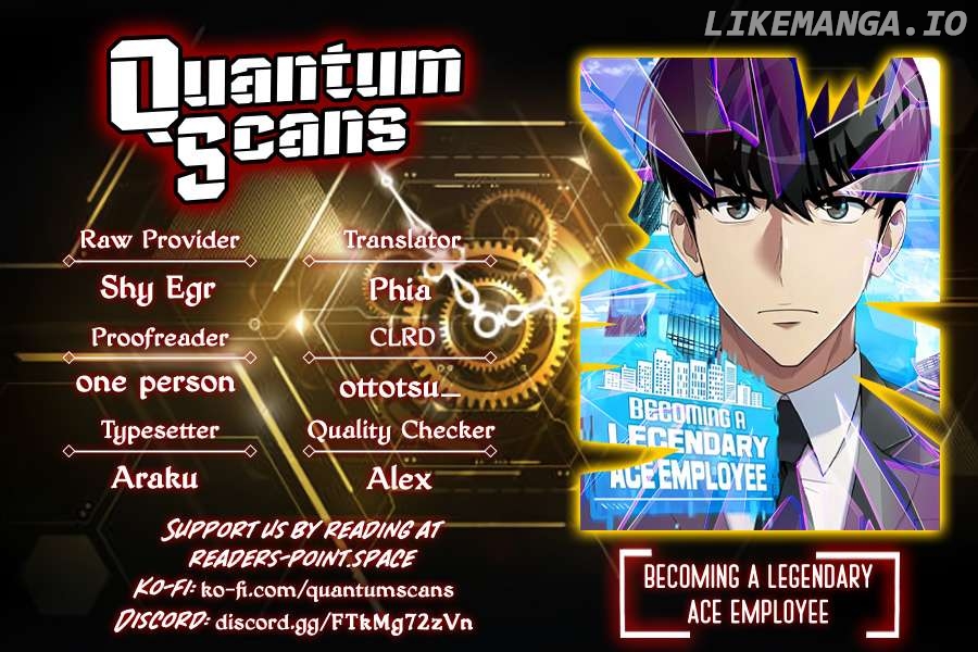 Becoming A Legendary Ace Employee Chapter 35 - page 1