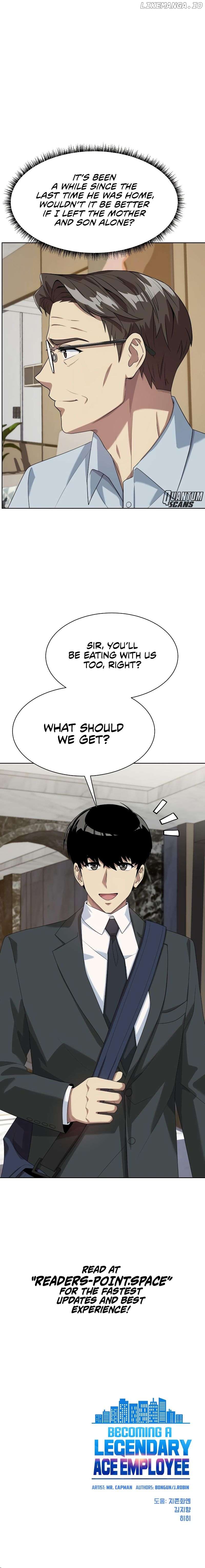 Becoming A Legendary Ace Employee Chapter 43 - page 10