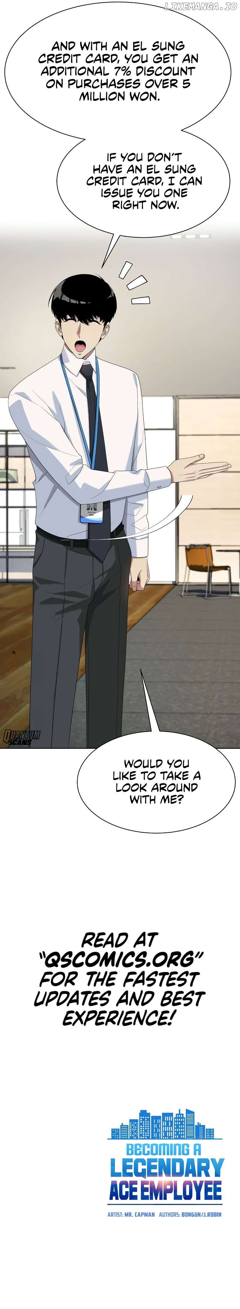 Becoming A Legendary Ace Employee Chapter 50 - page 14