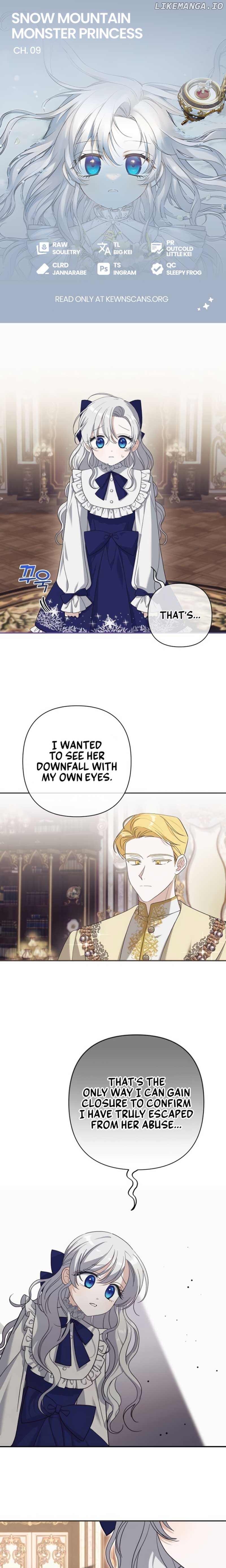 Snow Mountain Monster Princess Chapter 9 - page 1