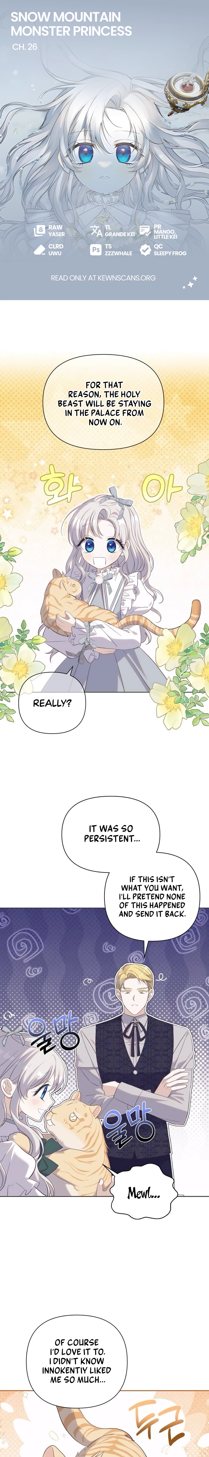 Snow Mountain Monster Princess Chapter 26 - page 1