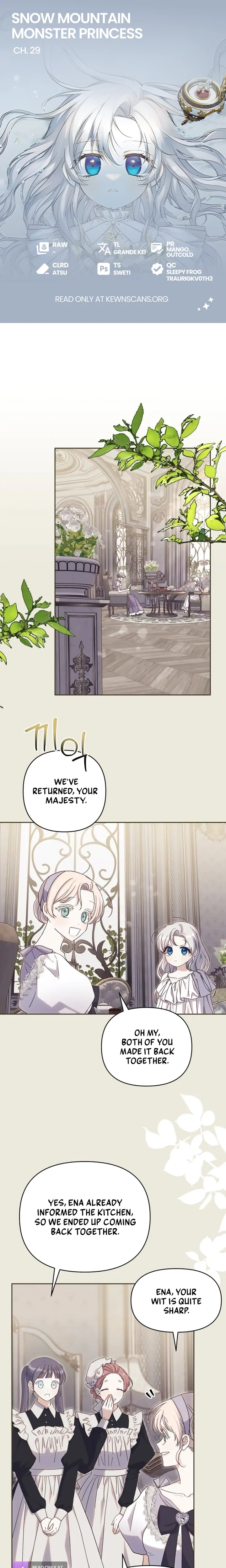 Snow Mountain Monster Princess Chapter 29 - page 1