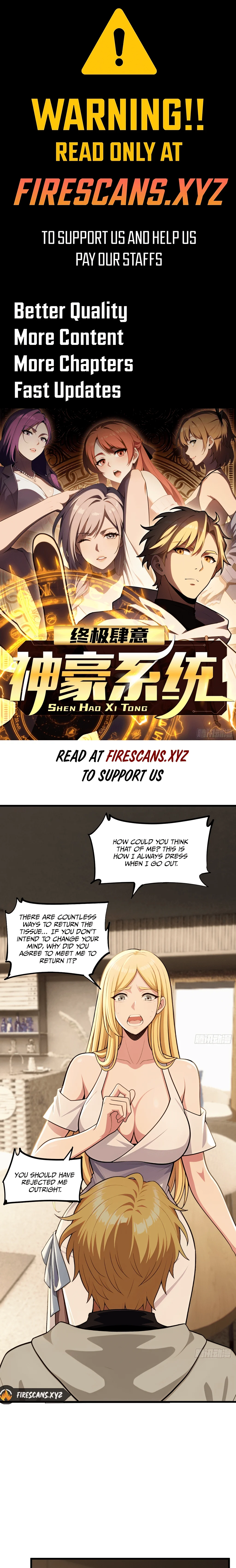 The Ultimate Wantless Godly Rich System Chapter 43 - page 1