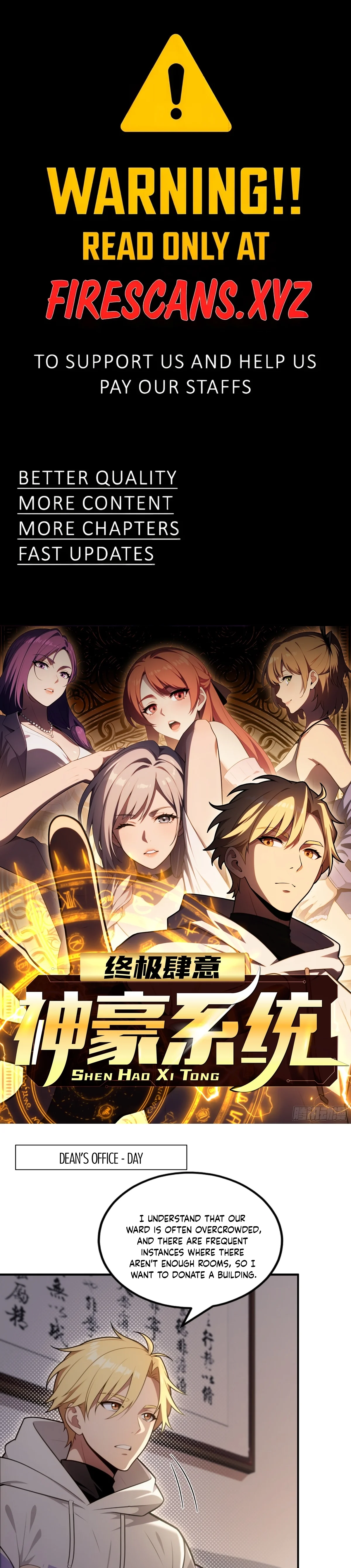The Ultimate Wantless Godly Rich System Chapter 19 - page 1