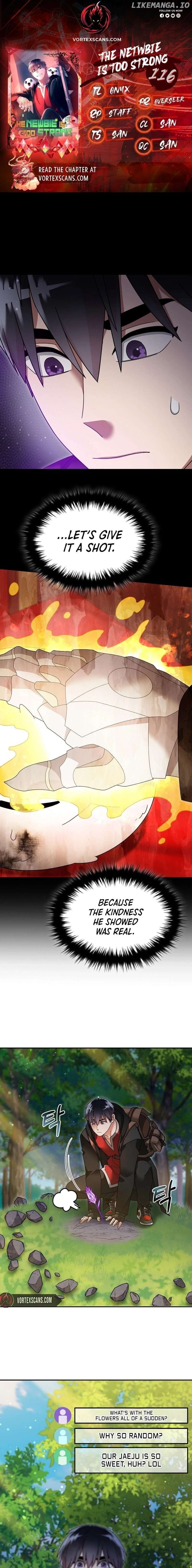 The Newbie is Too Strong Chapter 116 - page 1