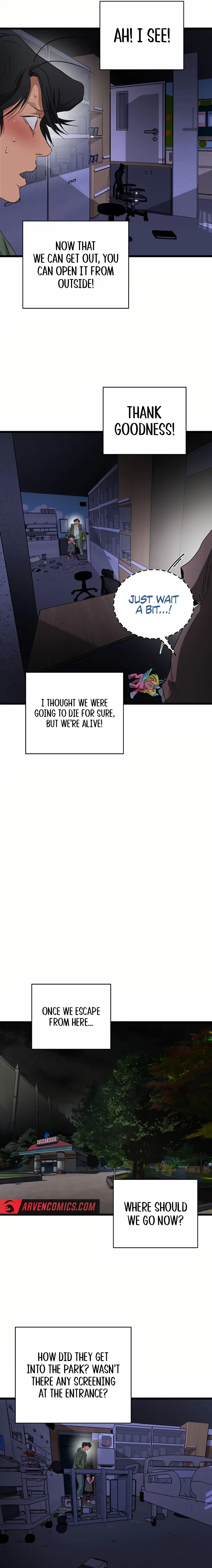 Welcome to Undead Park Chapter 5 - page 35