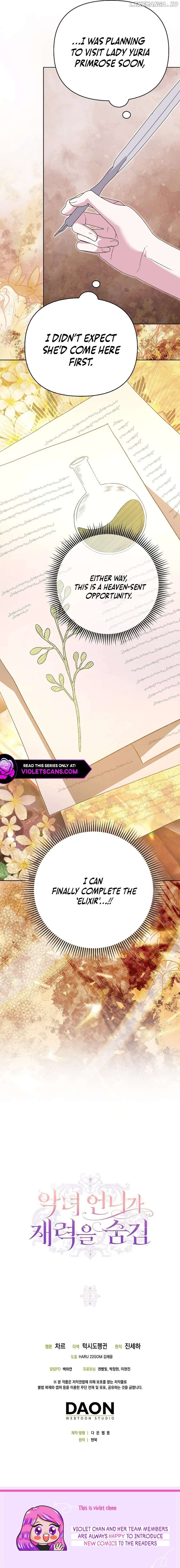 The Villainess Hides Her Wealth Chapter 33 - page 23