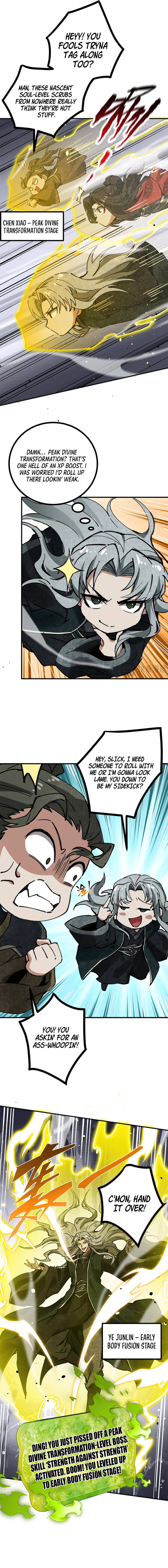 Strength Through Adversity, My Cultivation Knows No Limits Chapter 5.5 - page 2