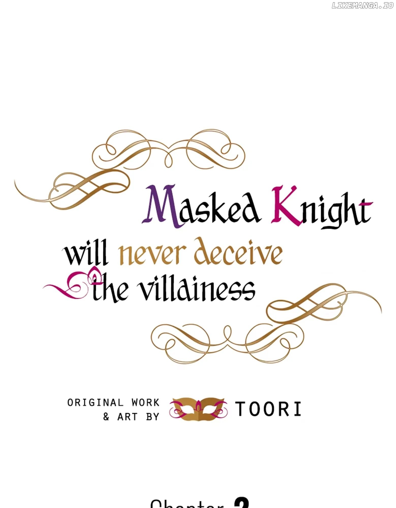 Masked Knight Will Never Deceive The Villainess Chapter 2 - page 2