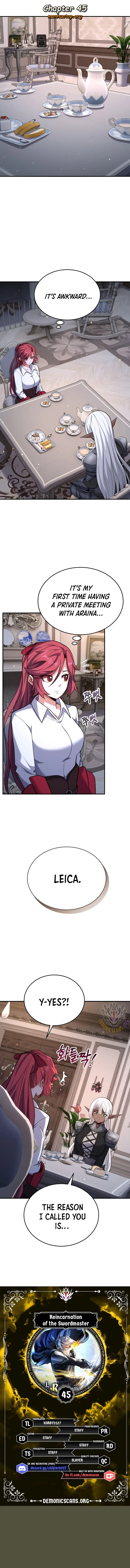 Reincarnation of the Sword Master Chapter 45 - page 1