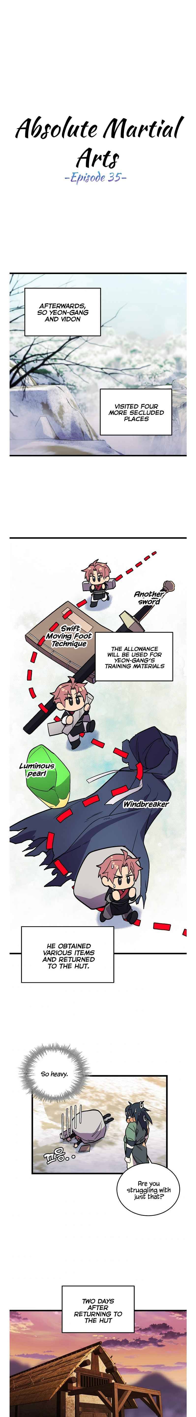 Absolute Martial Arts Chapter 35 - page 1