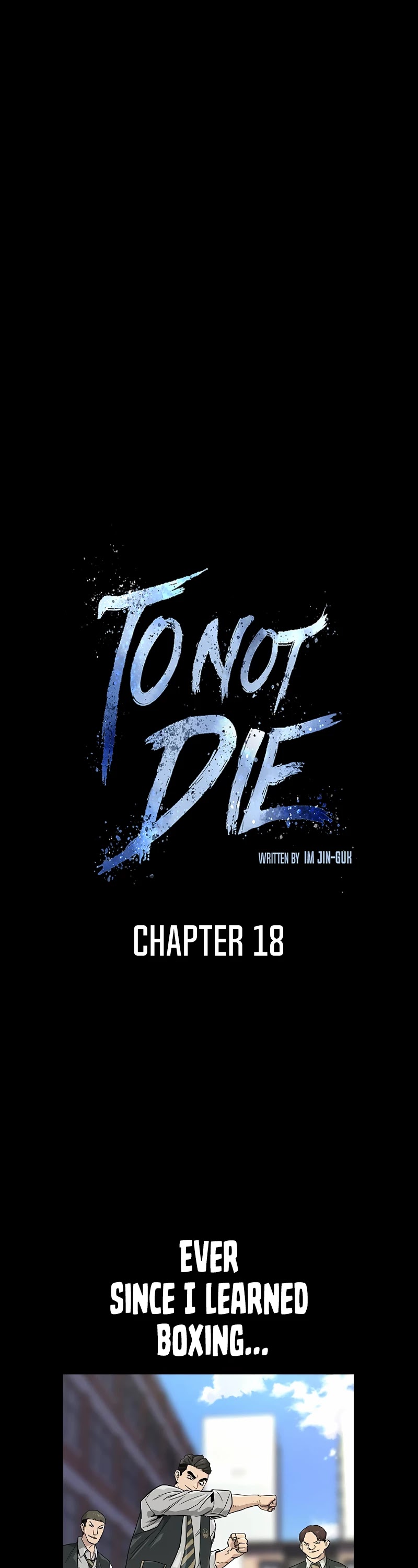 To Not Die Chapter 18 - page 3