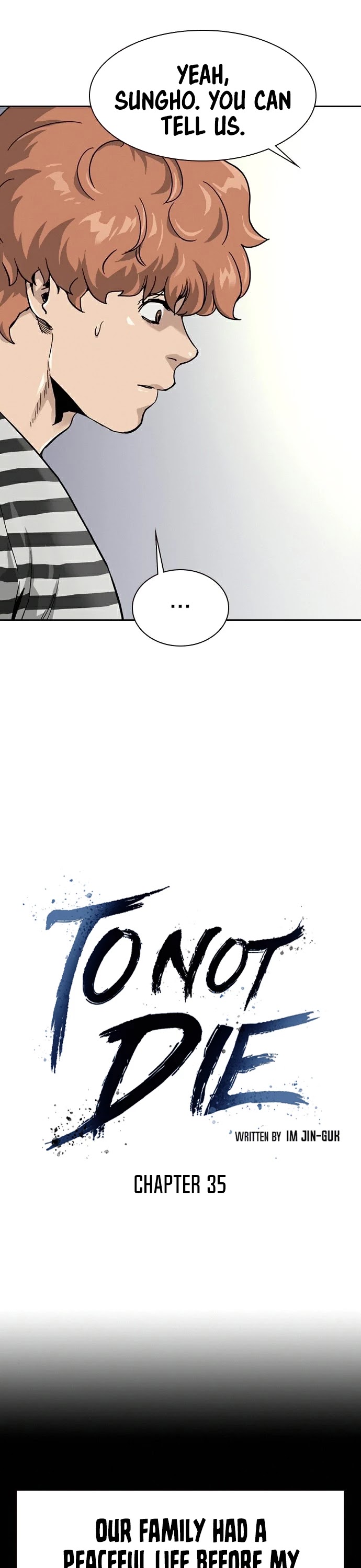 To Not Die Chapter 35 - page 8