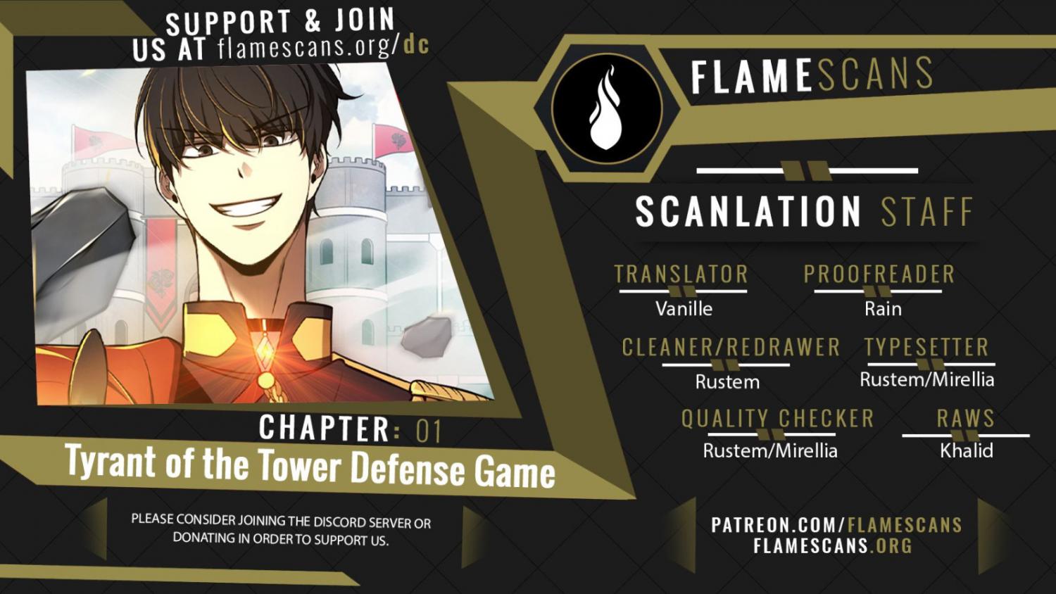 I Became the Tyrant of a Defense Game Chapter 1 - page 1