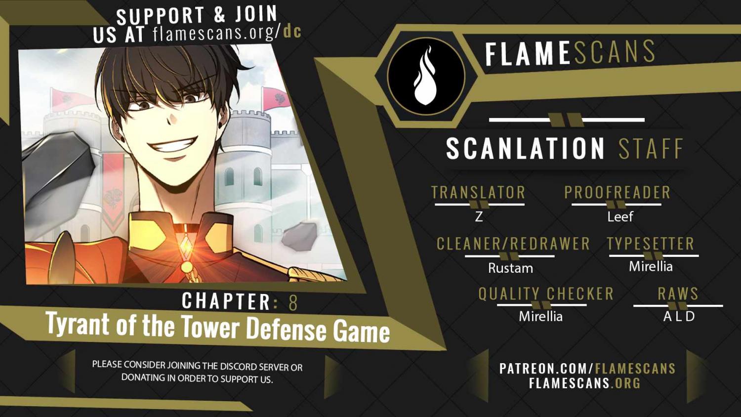 I Became the Tyrant of a Defense Game Chapter 8 - page 1