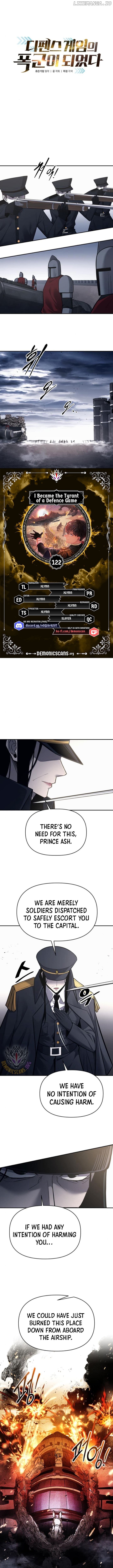 I Became the Tyrant of a Defense Game Chapter 122 - page 1