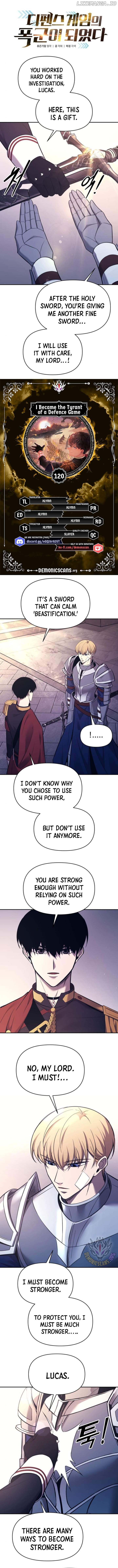 I Became the Tyrant of a Defense Game Chapter 120 - page 1
