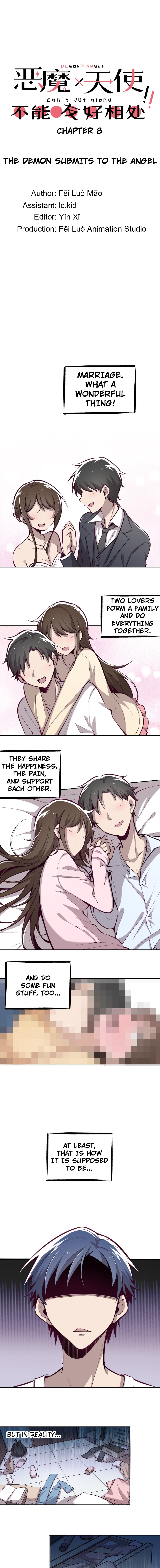 Demon X Angel, Can’t Get Along! chapter 8 - page 1