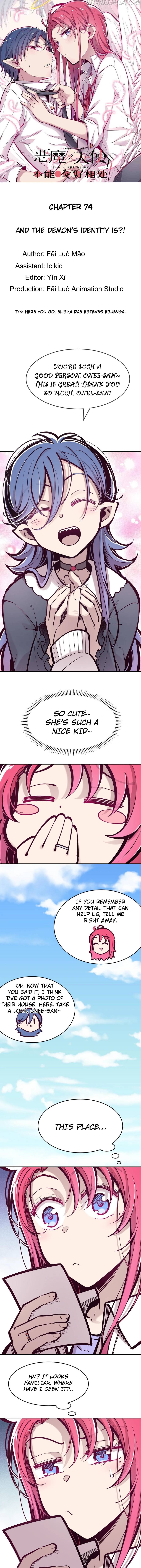 Demon X Angel, Can’t Get Along! Chapter 74 - page 1