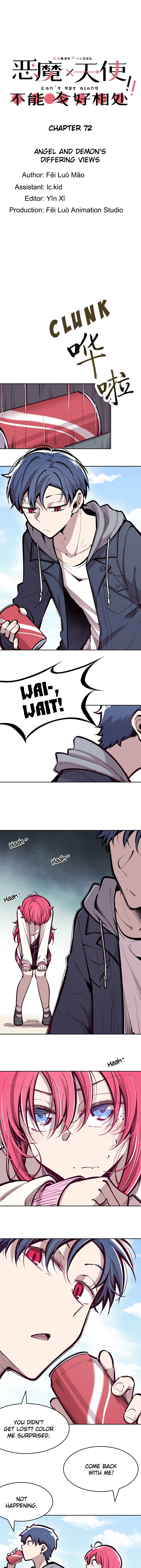 Demon X Angel, Can’t Get Along! chapter 72 - page 1