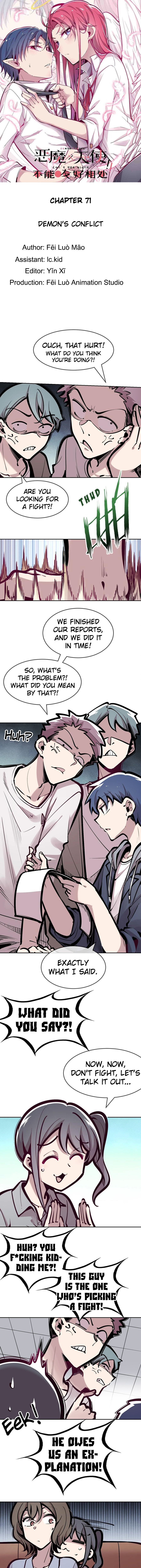 Demon X Angel, Can’t Get Along! chapter 71 - page 1