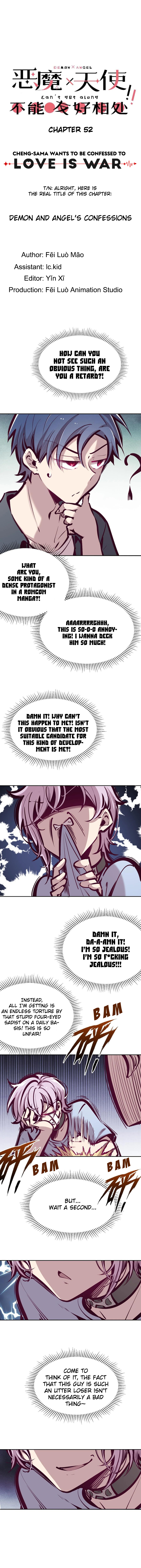 Demon X Angel, Can’t Get Along! chapter 52 - page 1