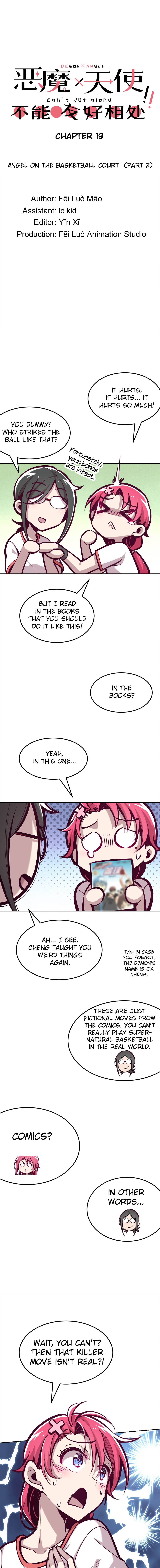 Demon X Angel, Can’t Get Along! chapter 19 - page 1