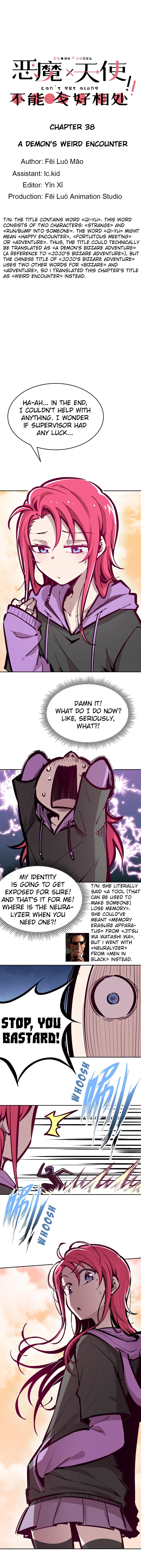 Demon X Angel, Can’t Get Along! chapter 38 - page 1