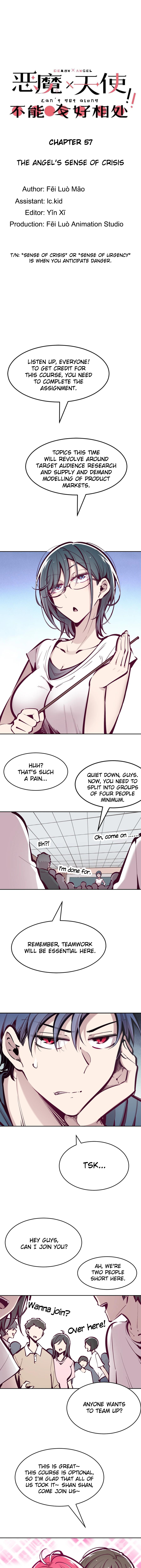 Demon X Angel, Can’t Get Along! chapter 57 - page 1