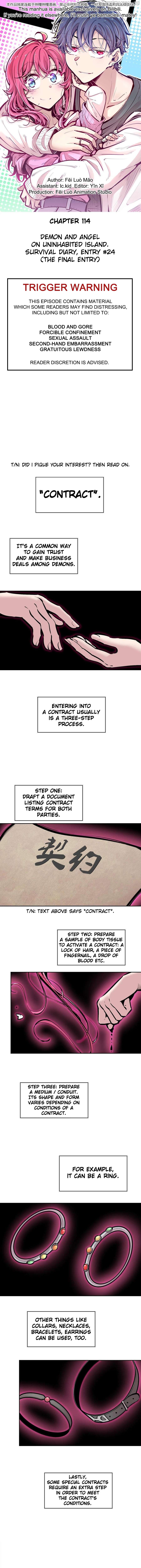 Demon X Angel, Can’t Get Along! Chapter 114 - page 1