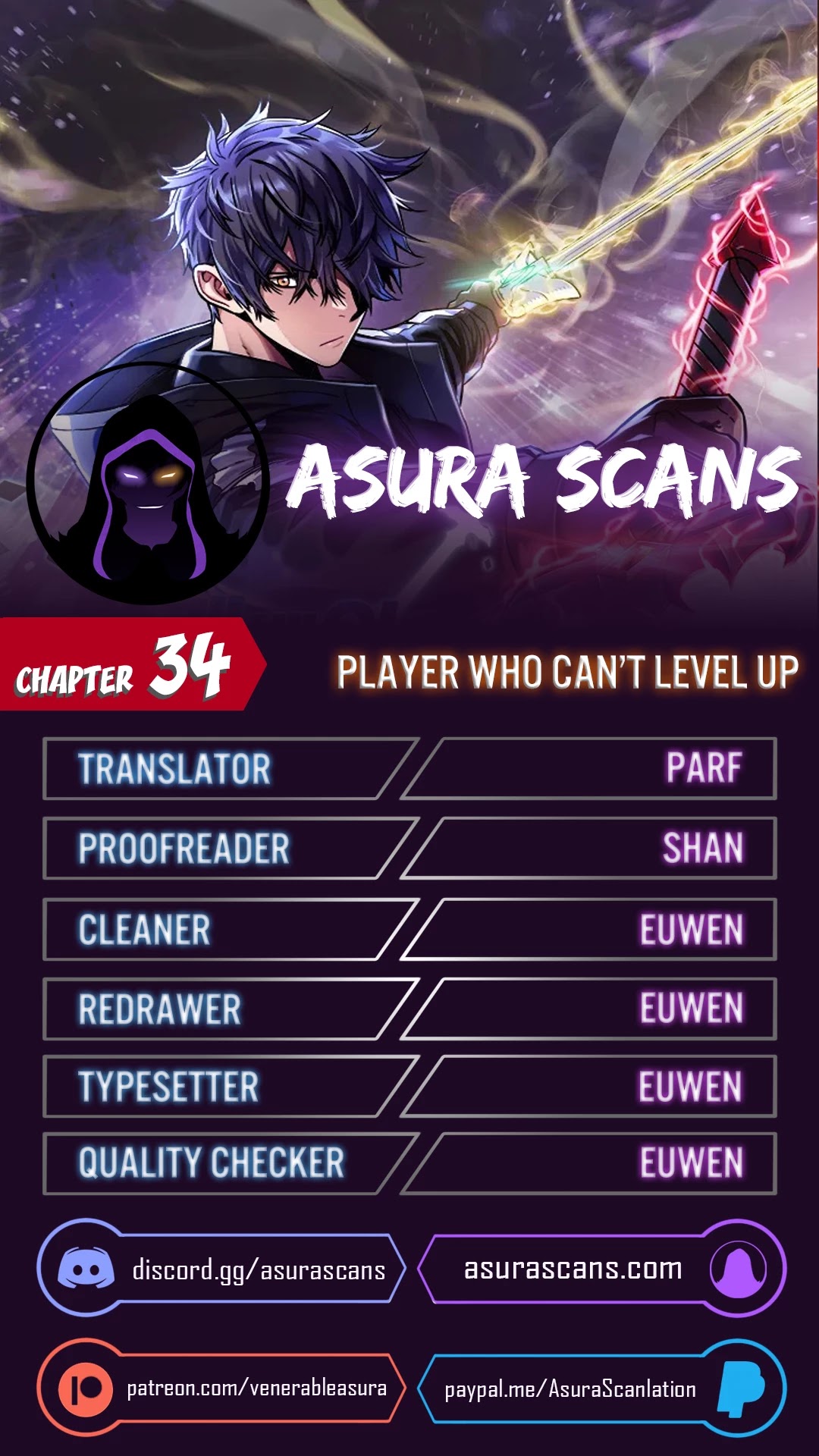The Player that can’t Level Up chapter 34 - page 1