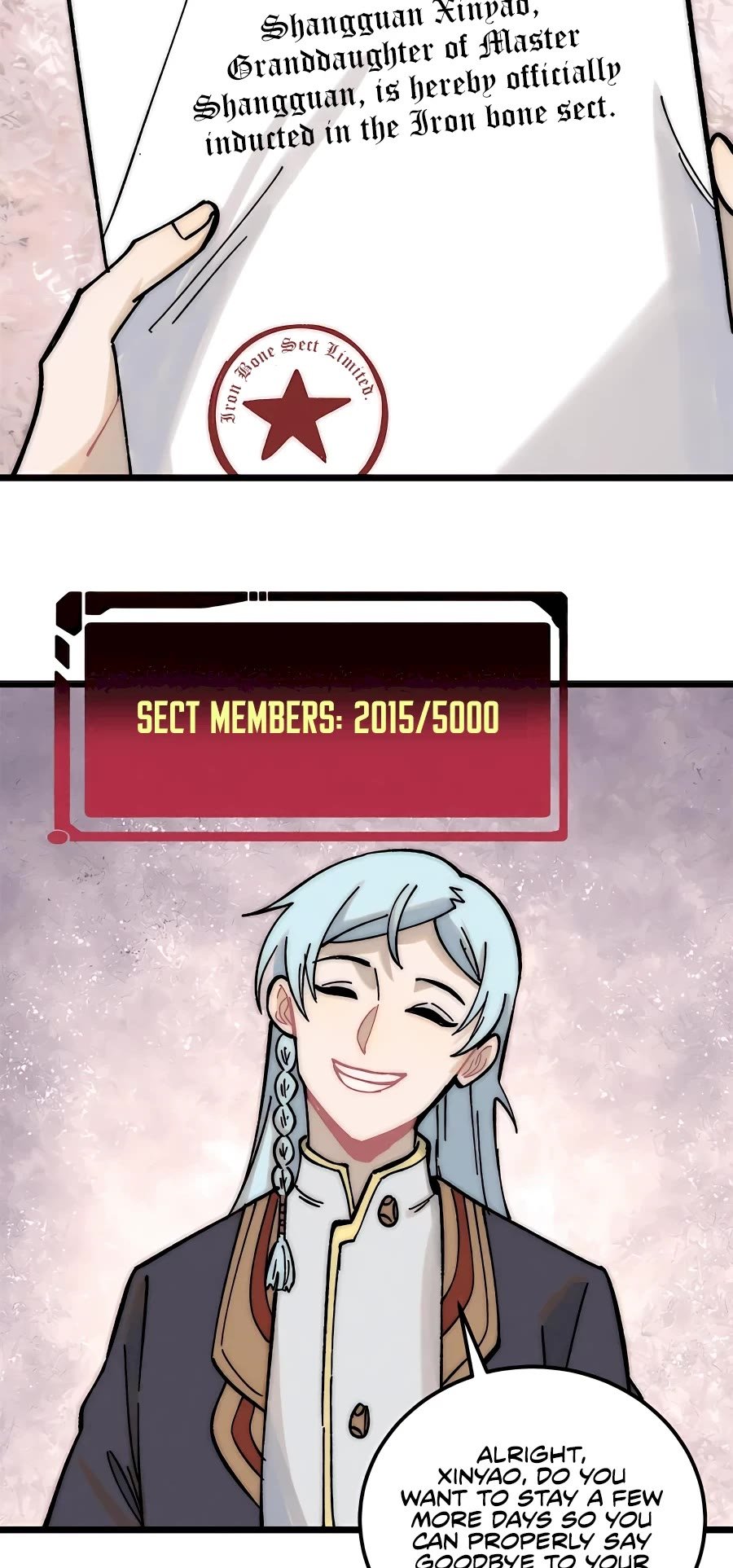 All Hail the Sect Leader chapter 204 - page 12