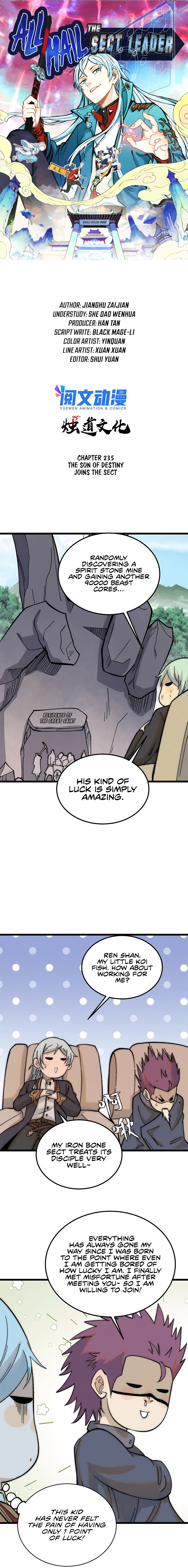 All Hail the Sect Leader Chapter 235 - page 2