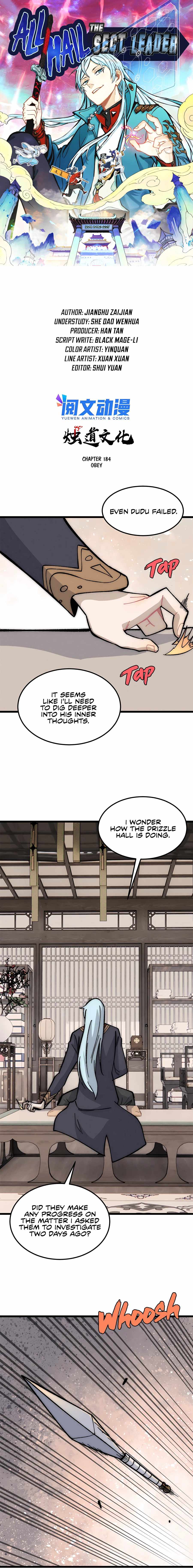 All Hail the Sect Leader chapter 184 - page 2