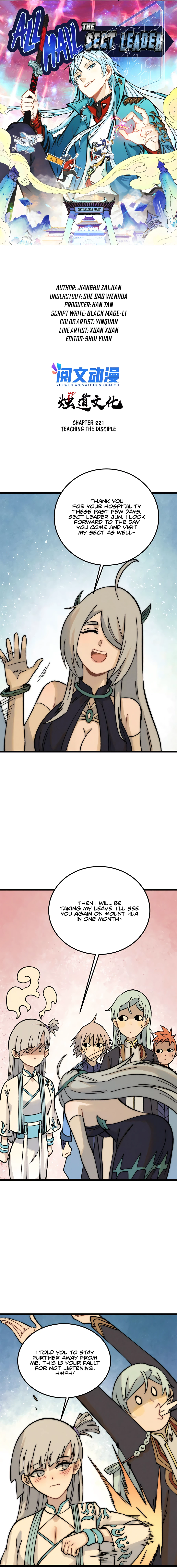 All Hail the Sect Leader Chapter 221 - page 2