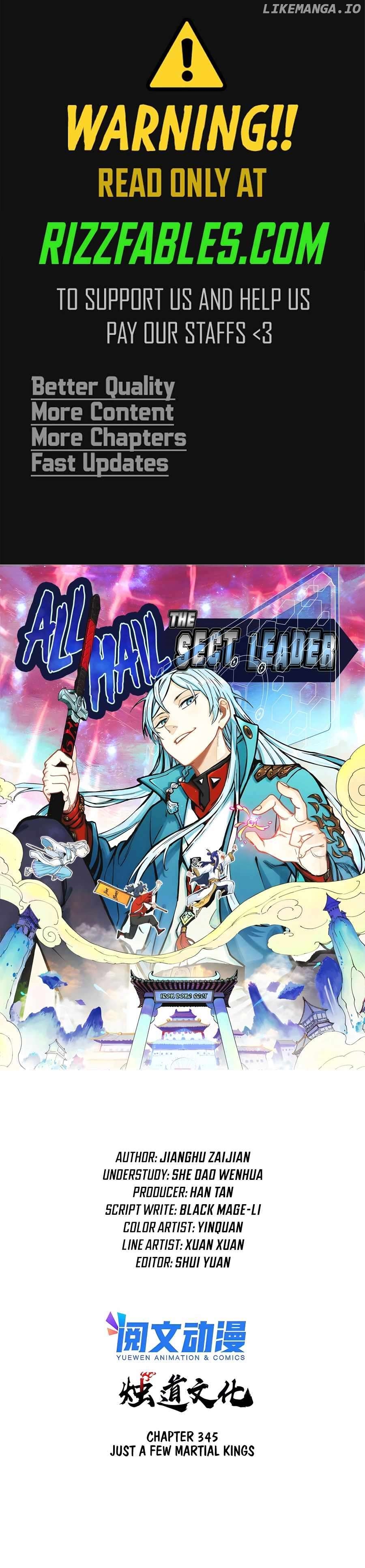 All Hail the Sect Leader Chapter 345 - page 1