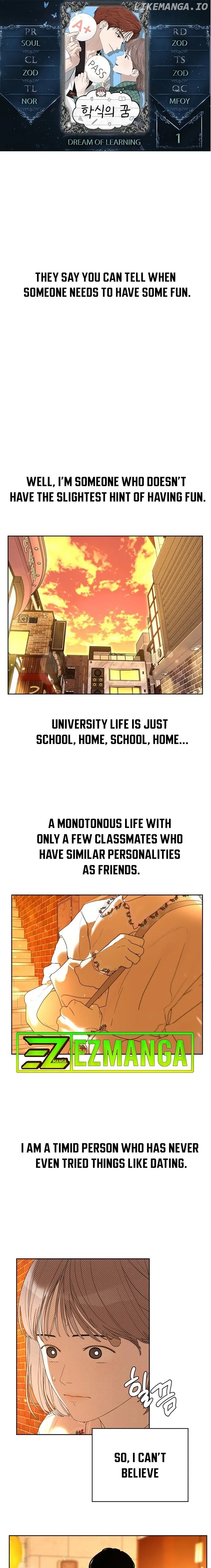 Dream of Learning Chapter 1 - page 1