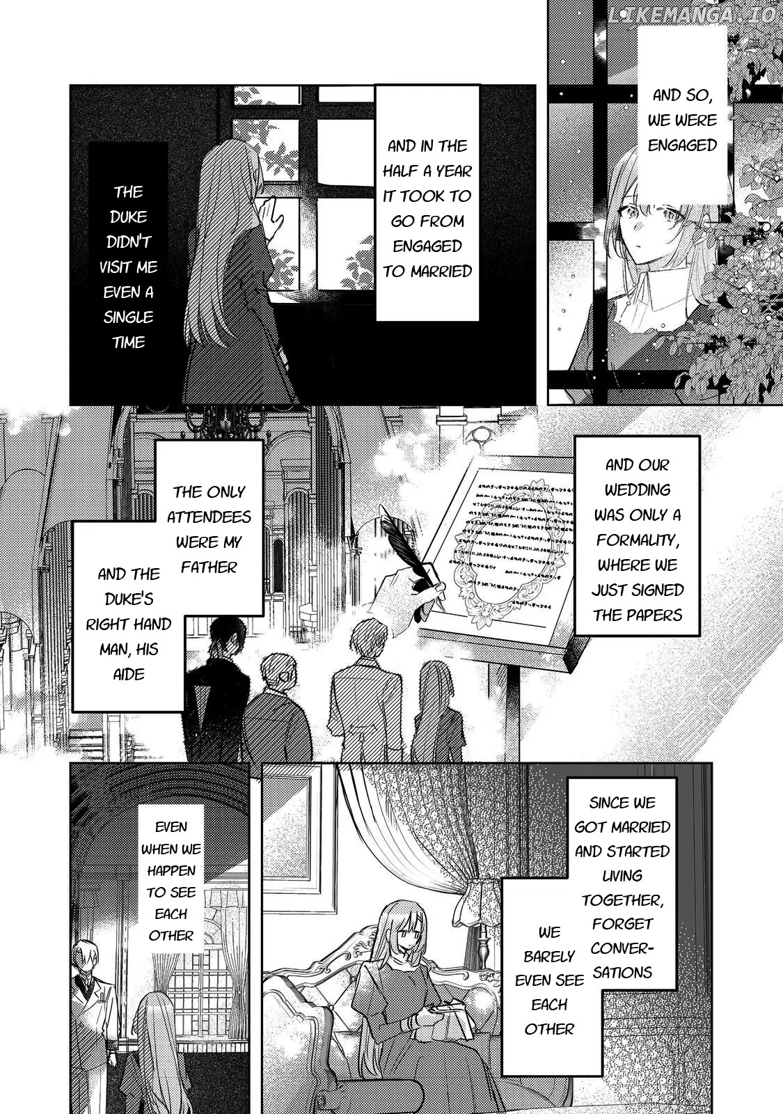 The Duke Who, Until Yesterday, Had Never Even Called My Name is Suddenly Doting on Me? Chapter 1 - page 8